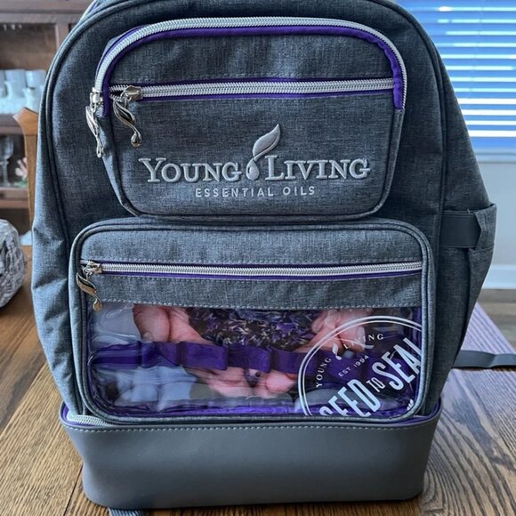 Young Living Handbags - Young Living 2019 25th Anniversary Convention Backpack Holds 35+ Bottles NWOT